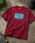 O's Tees Noise Cancellation Miniature Schnauzer Frutiger Aero Dogs graphic tee tabletop primary product image