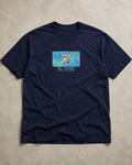O's Tees Tiny Speaker, Max Volume Chihuahua Frutiger Aero Dogs graphic tee — tabletop primary product image